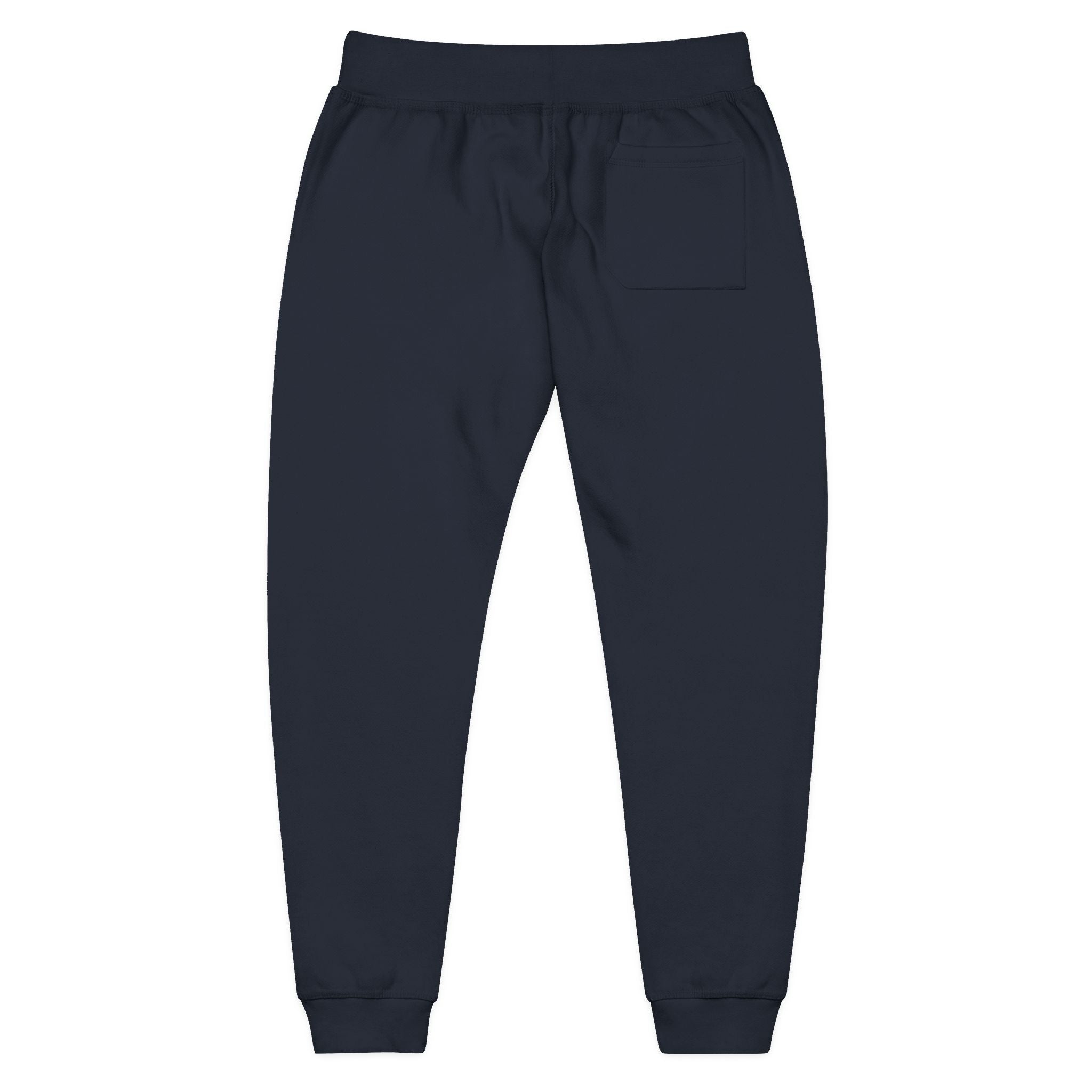 Embroidered Olive Fleece Sweatpants — Cozy Joggers
