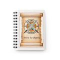Women in the Trenches Arise to Battle Spiral Bound Journal | Christian Warfare Prayer Notebook