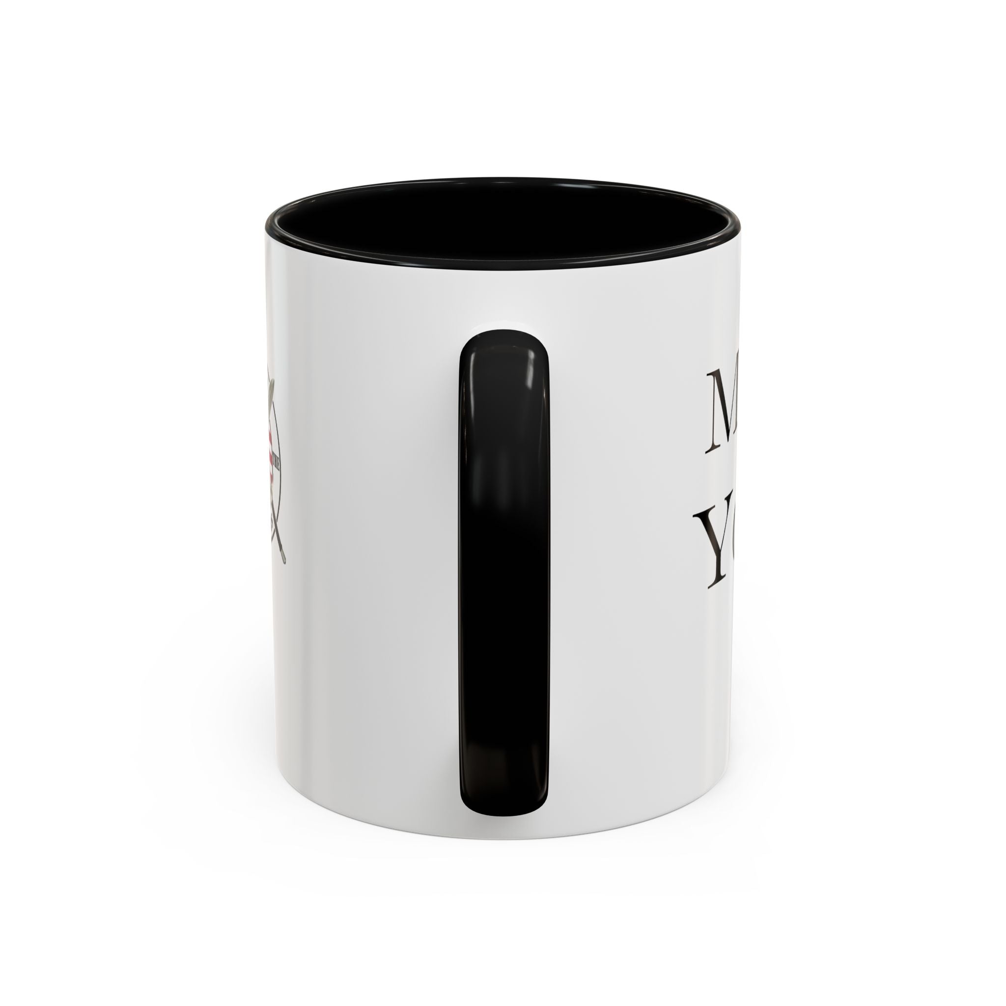 Faith Over Fear Coffee Mug — Women in the Trenches Patriotic Accent Mug (11/15 oz)