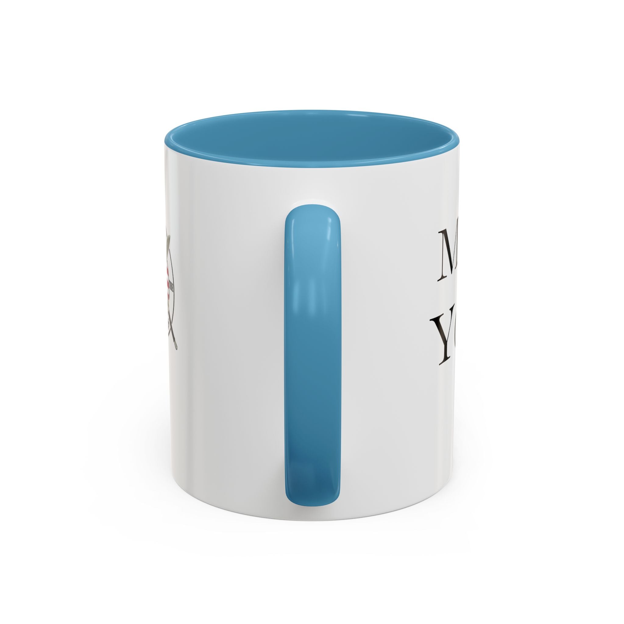 Faith Over Fear Coffee Mug — Women in the Trenches Patriotic Accent Mug (11/15 oz)