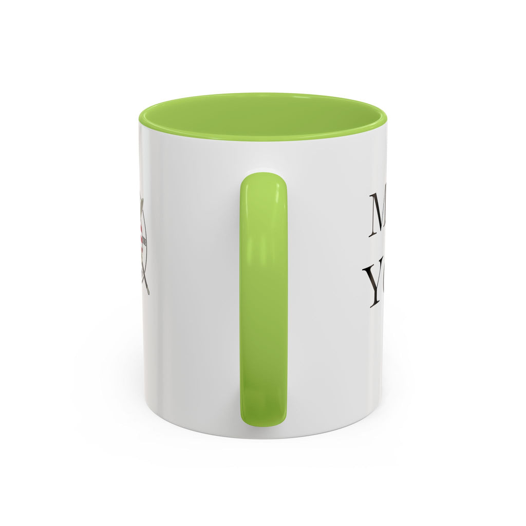 Faith Over Fear Coffee Mug — Women in the Trenches Patriotic Accent Mug (11/15 oz)