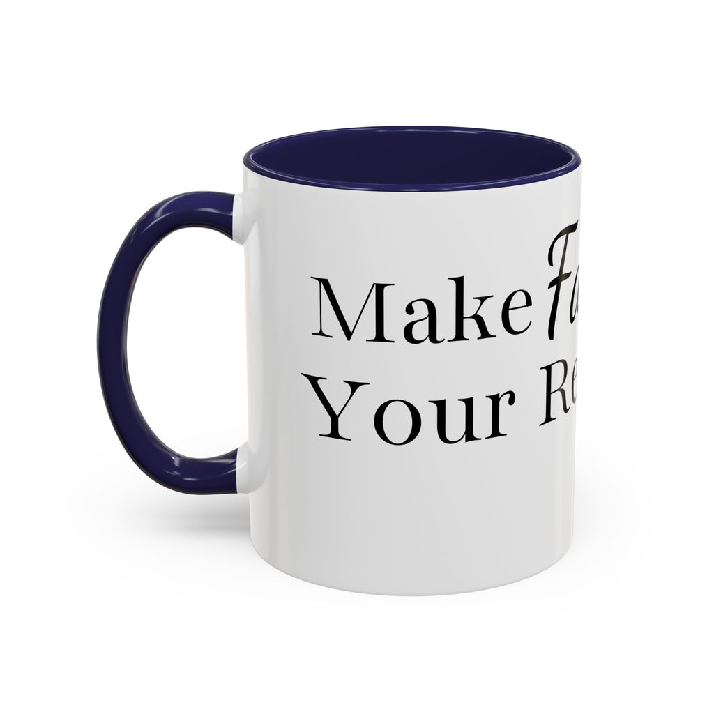 Faith Over Fear Coffee Mug — Women in the Trenches Patriotic Accent Mug (11/15 oz)