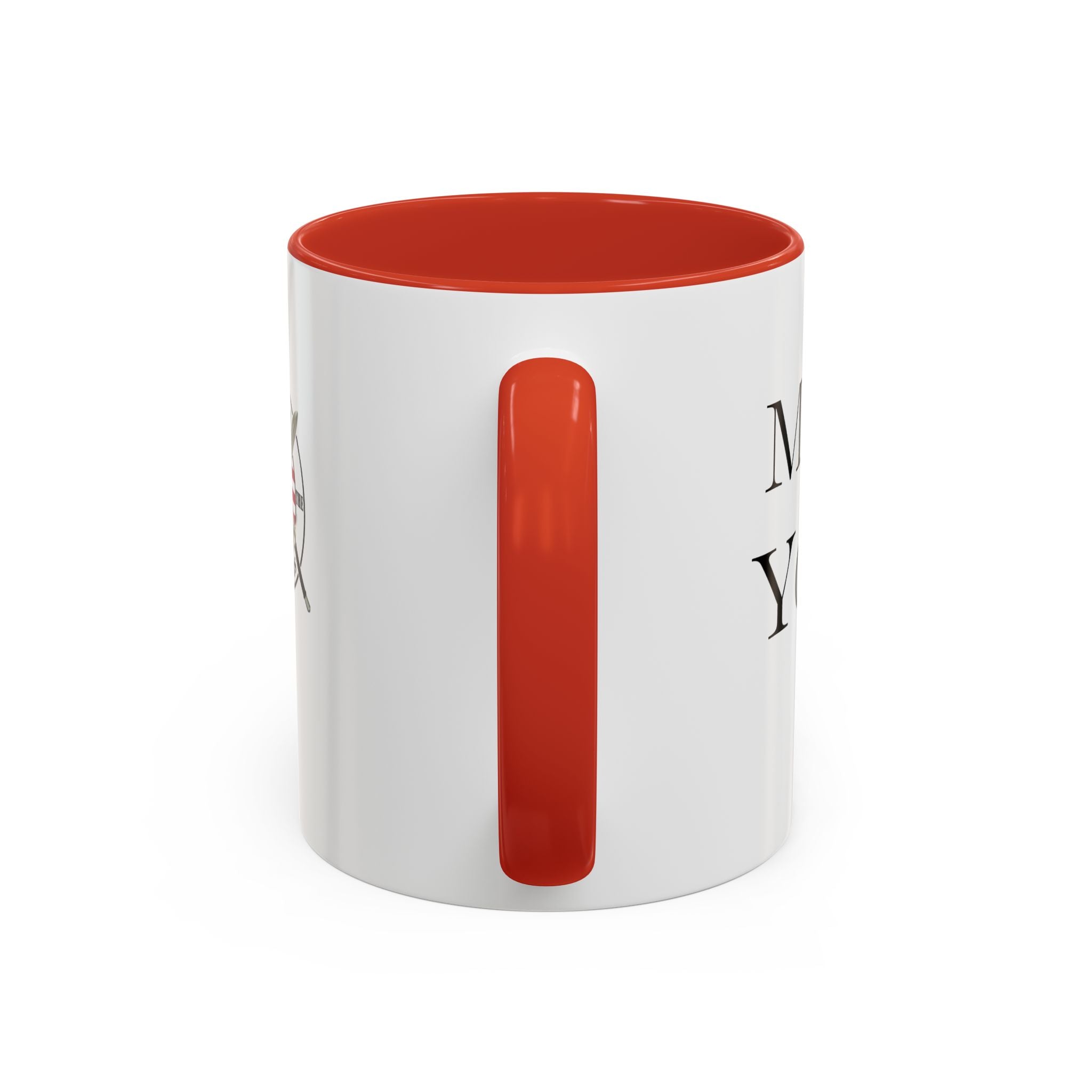 Faith Over Fear Coffee Mug — Women in the Trenches Patriotic Accent Mug (11/15 oz)