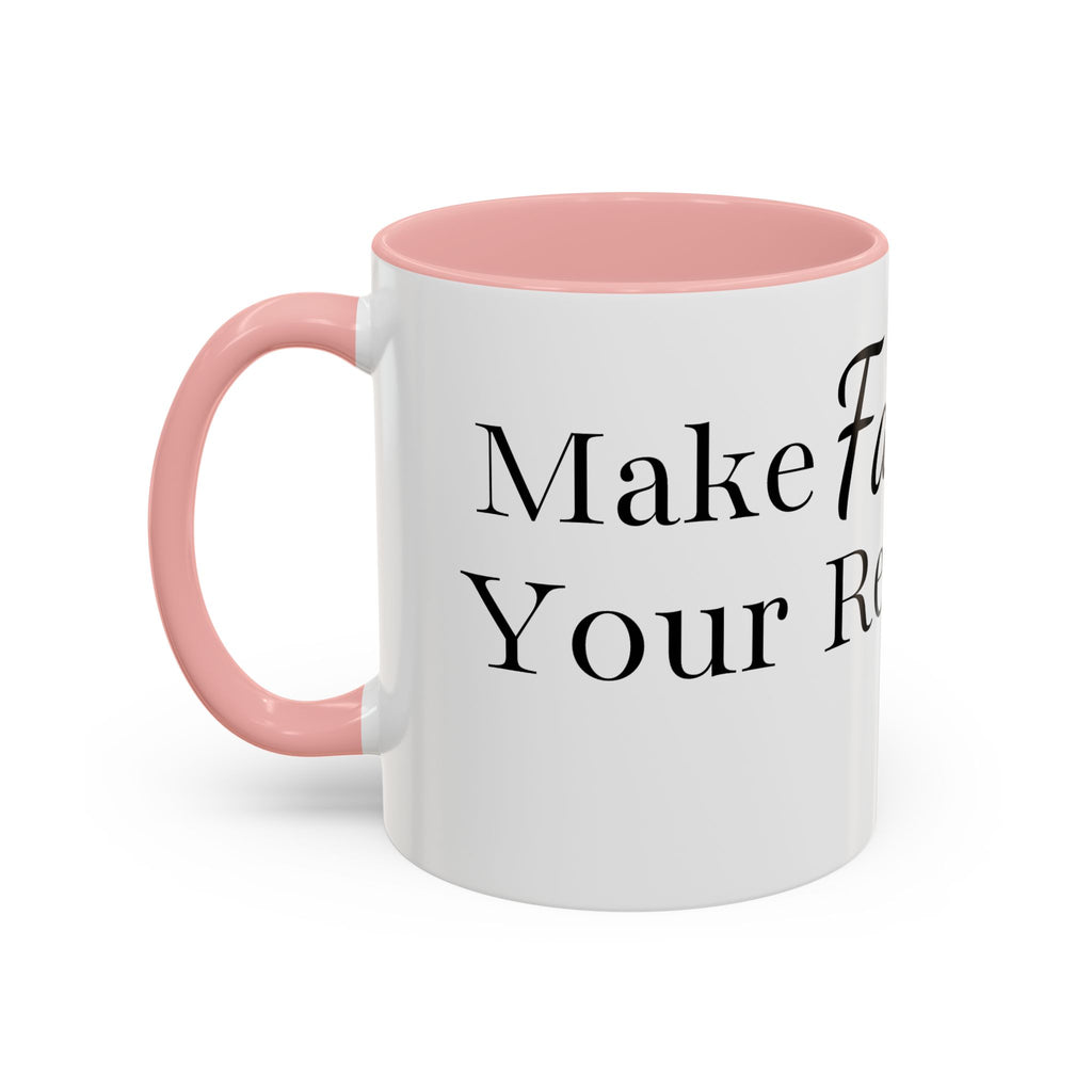 Faith Over Fear Coffee Mug — Women in the Trenches Patriotic Accent Mug (11/15 oz)