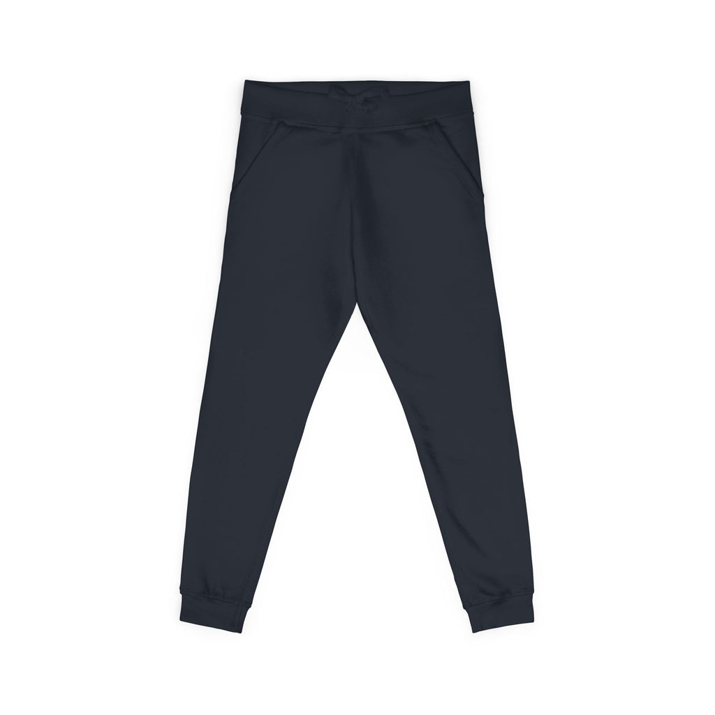 Embroidered Olive Fleece Sweatpants — Cozy Joggers