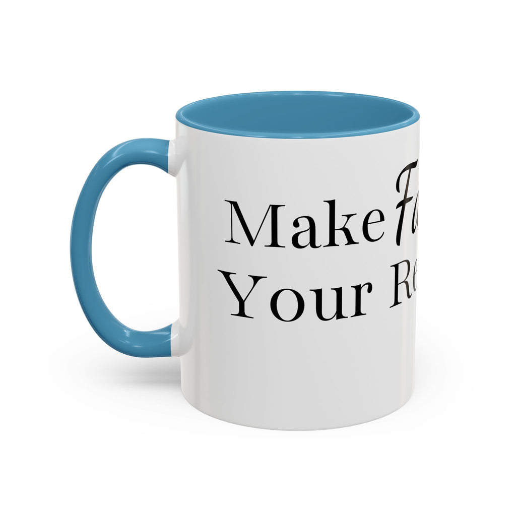 Faith Over Fear Coffee Mug — Women in the Trenches Patriotic Accent Mug (11/15 oz)