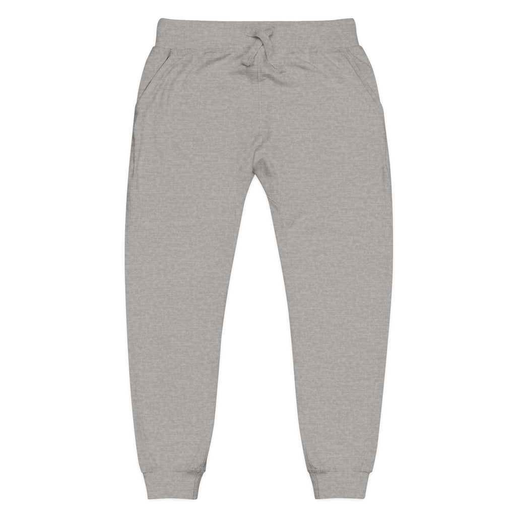 Embroidered Olive Fleece Sweatpants — Cozy Joggers