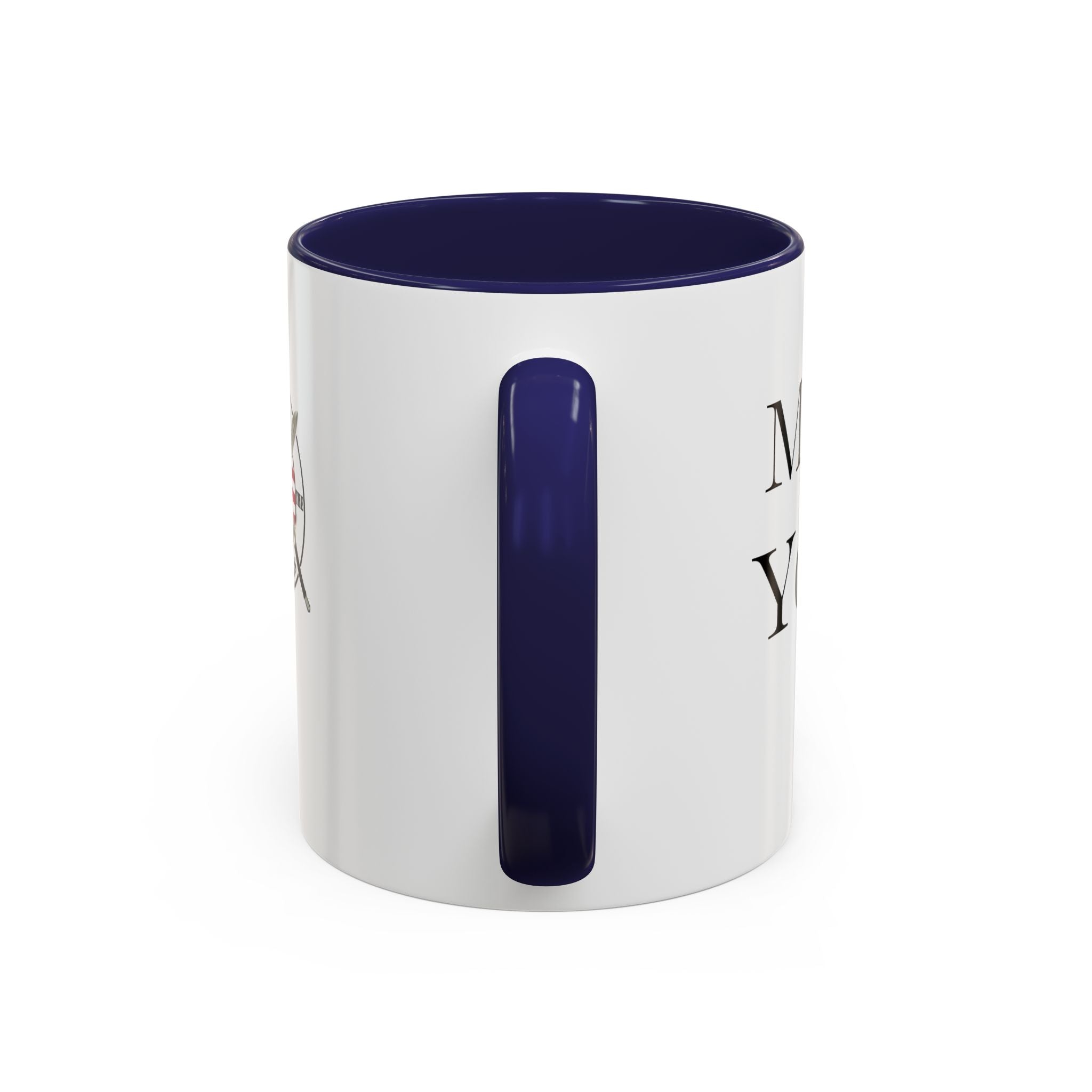 Faith Over Fear Coffee Mug — Women in the Trenches Patriotic Accent Mug (11/15 oz)