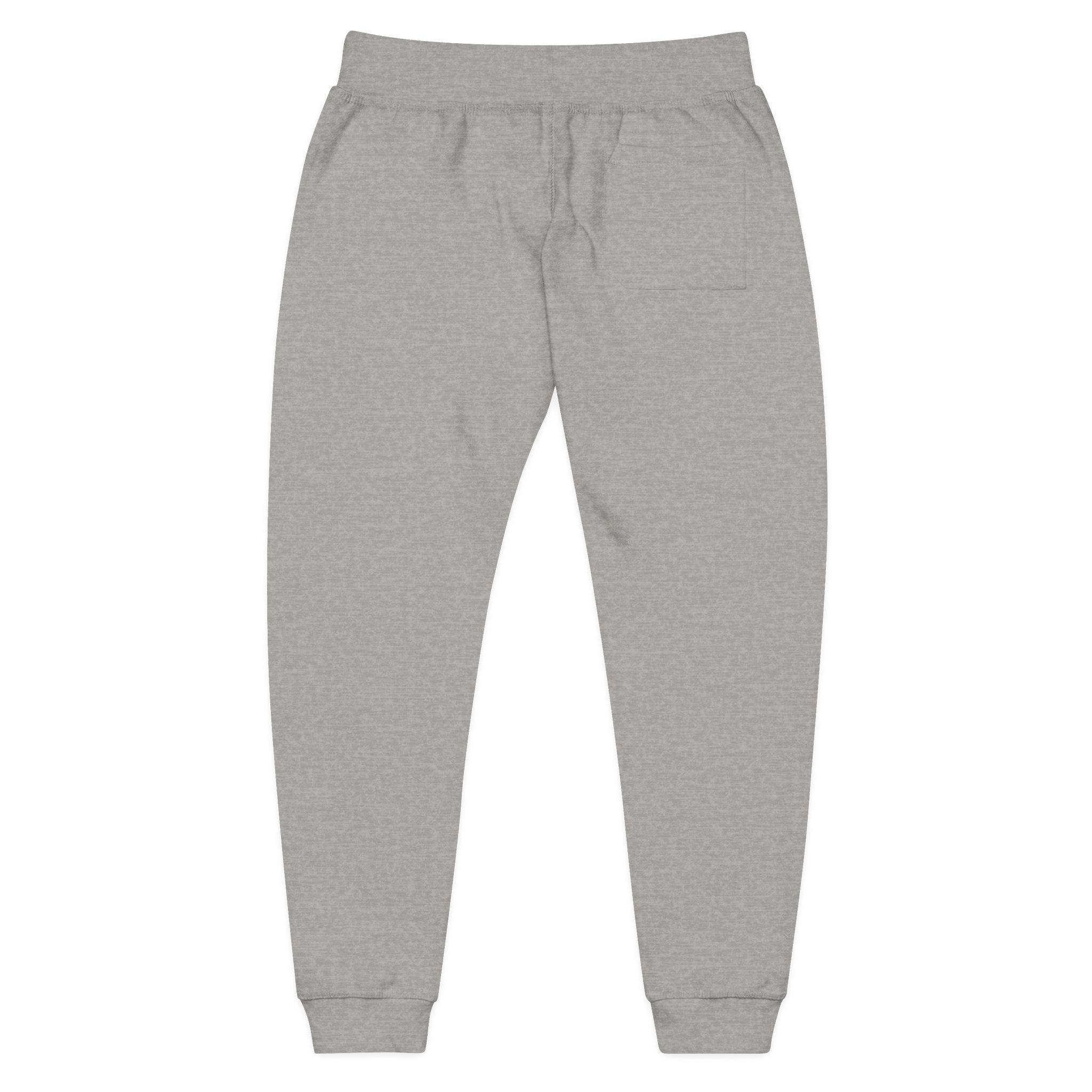 Embroidered Olive Fleece Sweatpants — Cozy Joggers